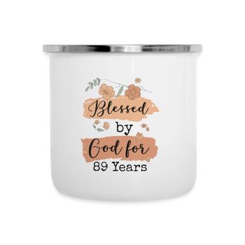 Birthday 89 Gift Quote Funny - Camper Mug - white - Front