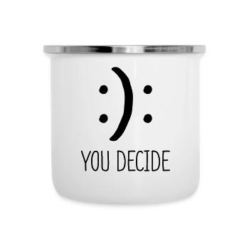 YOU DECIDE - Camper Mug - white - Front