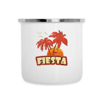 Fiesta Vintage Sunset - Camper Mug - white - Front