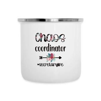 Secretary Gift Office Worker Appreciation - Camper Mug - white - Front