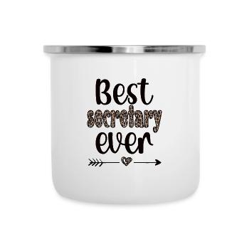Secretary Gift Office Worker Appreciation - Camper Mug - white - Front