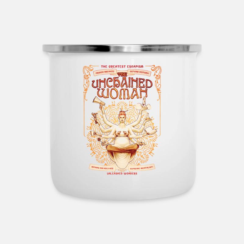 Magic: The woman unleashed! - Camper Mug - white