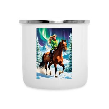 personalized design mother's gift - Camper Mug - white - Front