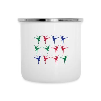 ballet dancing ballerina hobby - Camper Mug - white - Front