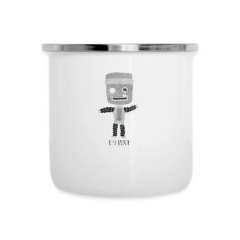 Meilleur ami - Tasse émaillée - blanc - Devant