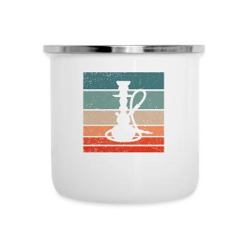 Water Pipe Retro Style Vintage - Camper Mug - white - Front