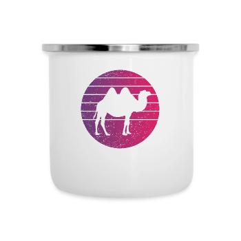 Camel Retro Style Vintage - Camper Mug - white - Front
