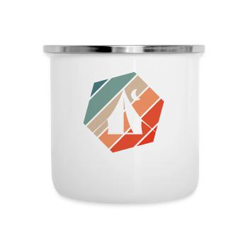 Camping Retro Style Vintage - Camper Mug - white - Front