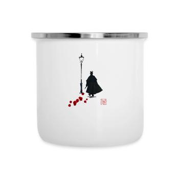 Jack der Ripper - Emaille-Tasse - Weiß - Vorne