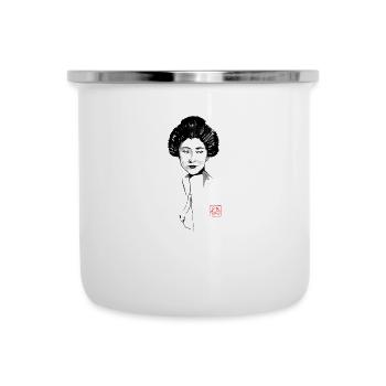 Nude Geisha - Camper Mug - white - Front