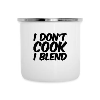 I Don't Cook I Blend - Camper Mug - white - Front