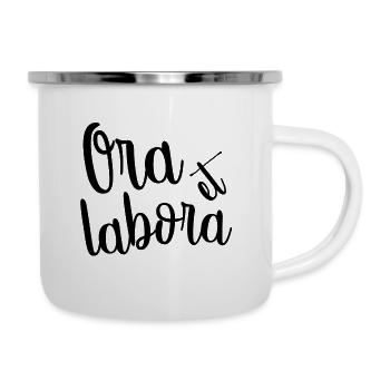 Ora et labora 2N - Camper Mug - white - Right