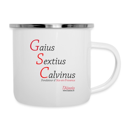 Gaius Sextius Calvinus - Tasse émaillée