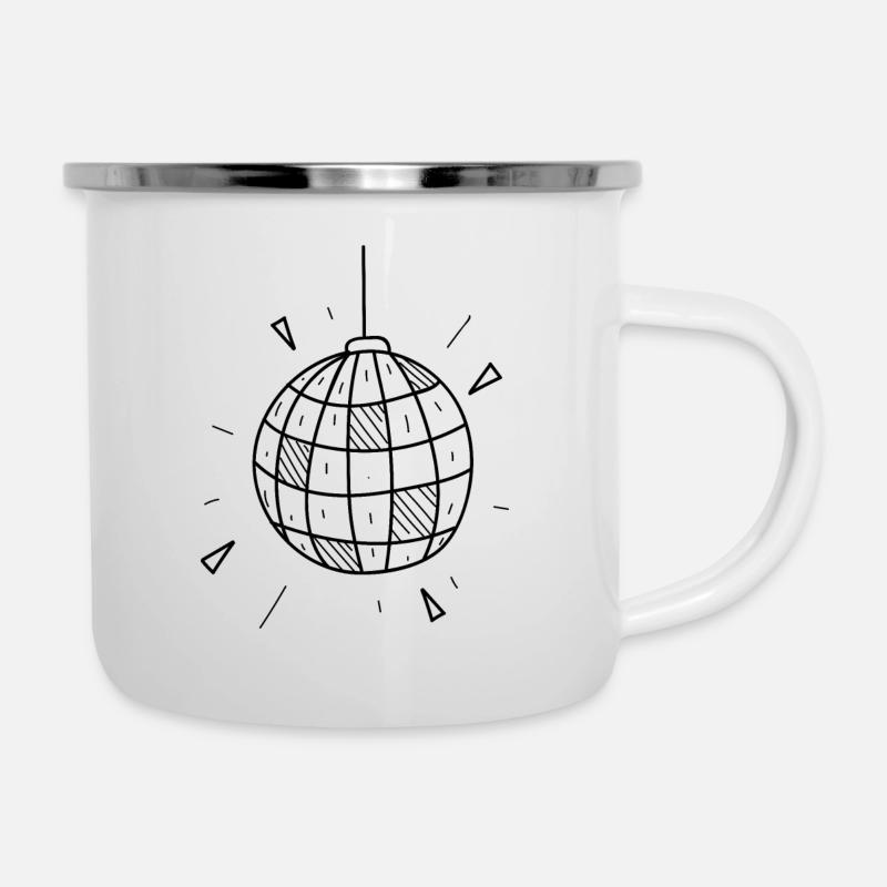Dancer Dancer Disco Ball Gift Idea - Camper Mug - white