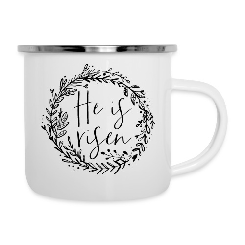 He is risen - Emaille-Tasse
