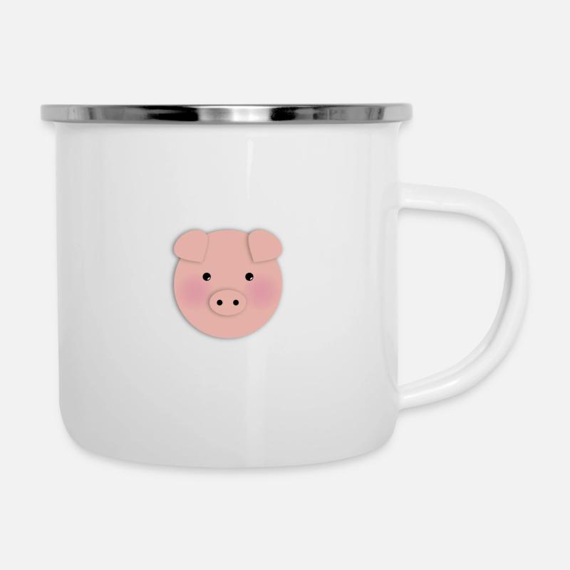 Spike - Camper Mug - white