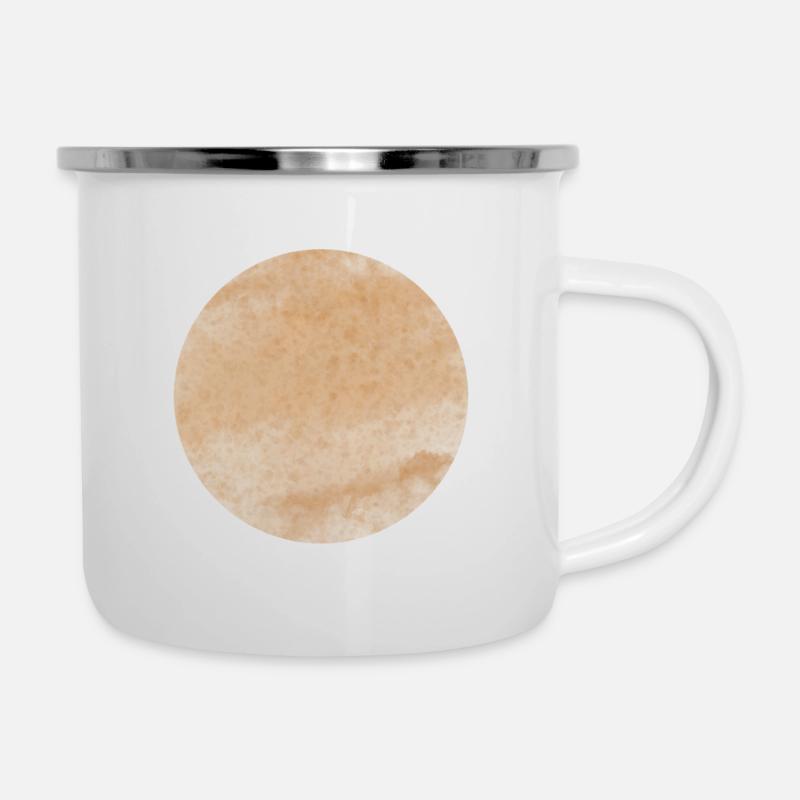Mercure - Tasse émaillée - blanc