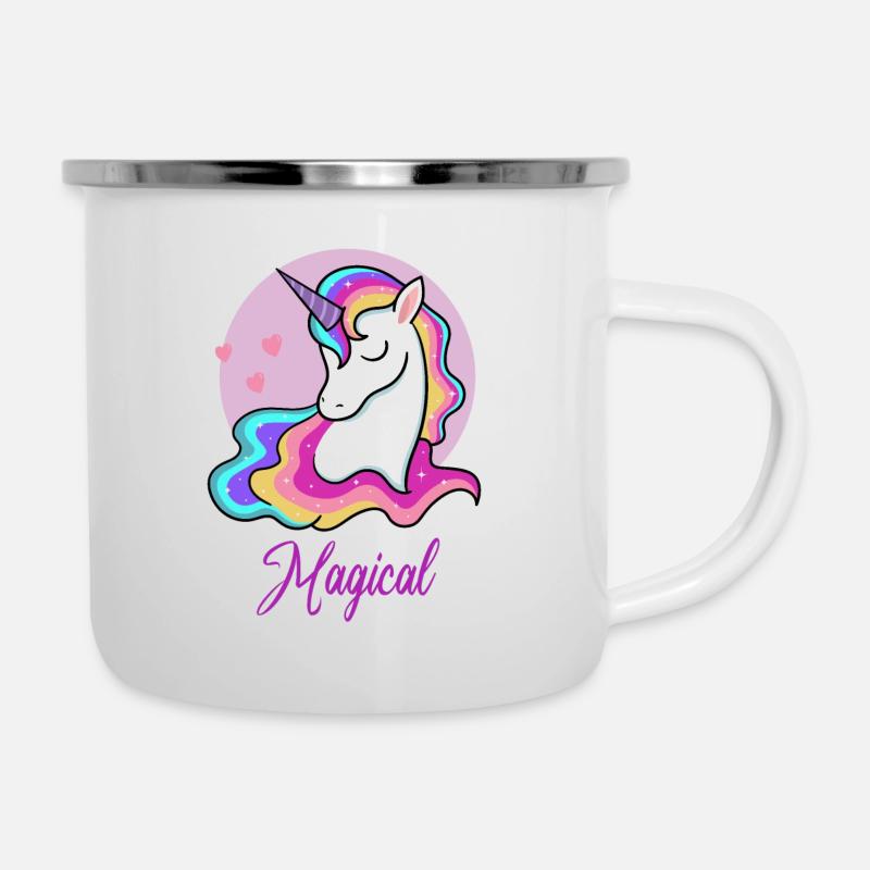 Magical Unicorn - Camper Mug - white