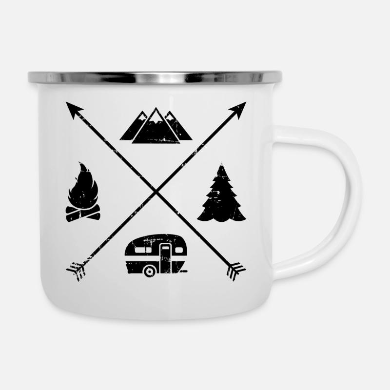 Caravan - Camper Mug - white