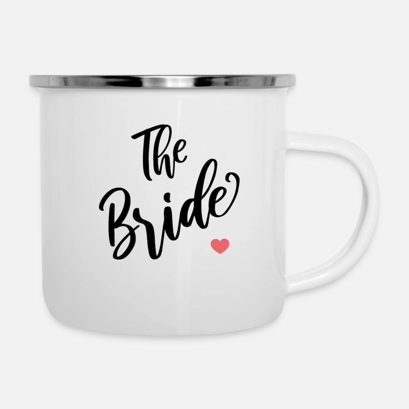 The Bride - Camper Mug - white