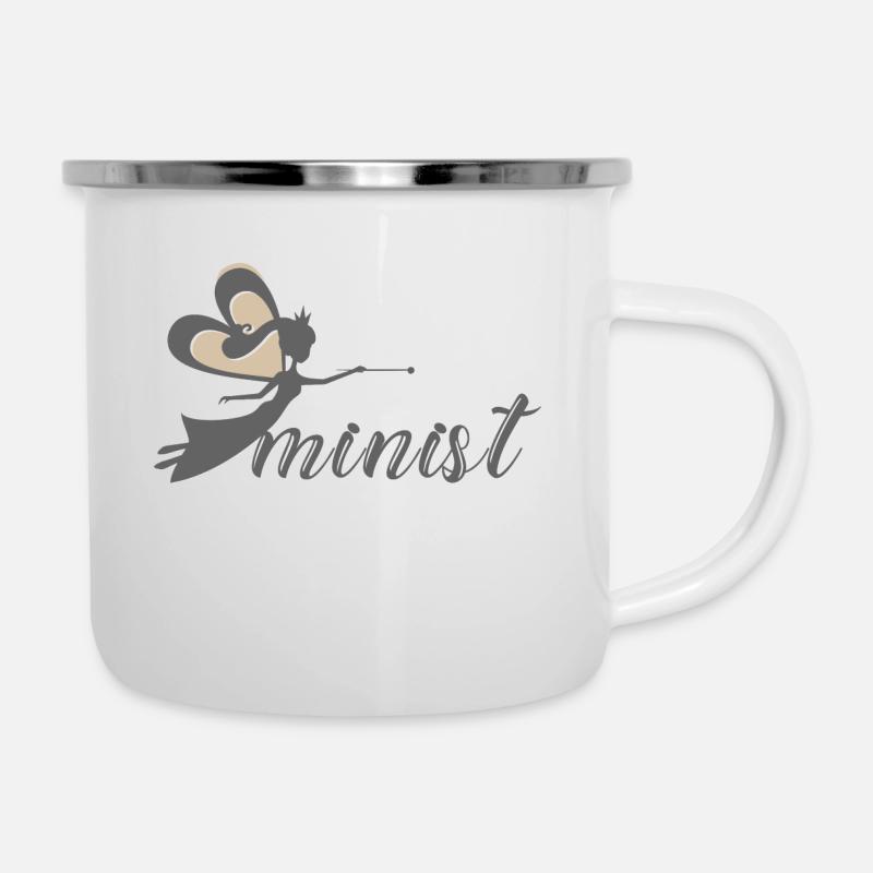feminist - Camper Mug - white