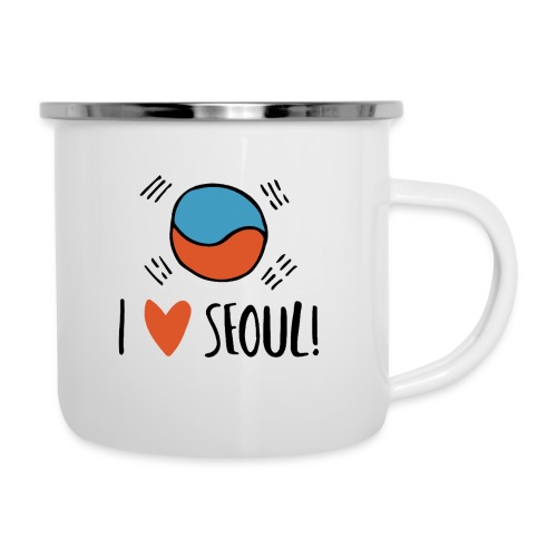 Seoul - Emaille-Tasse