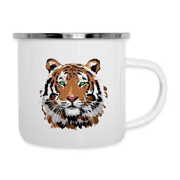 tiger - Camper Mug - white - Right