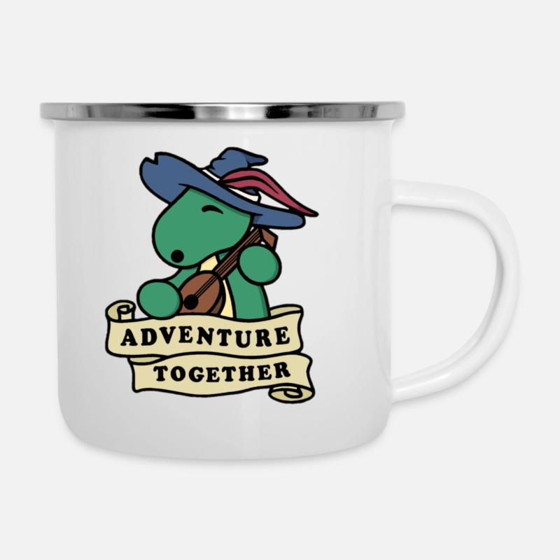 Aventure ensemble - Tasse émaillée - blanc