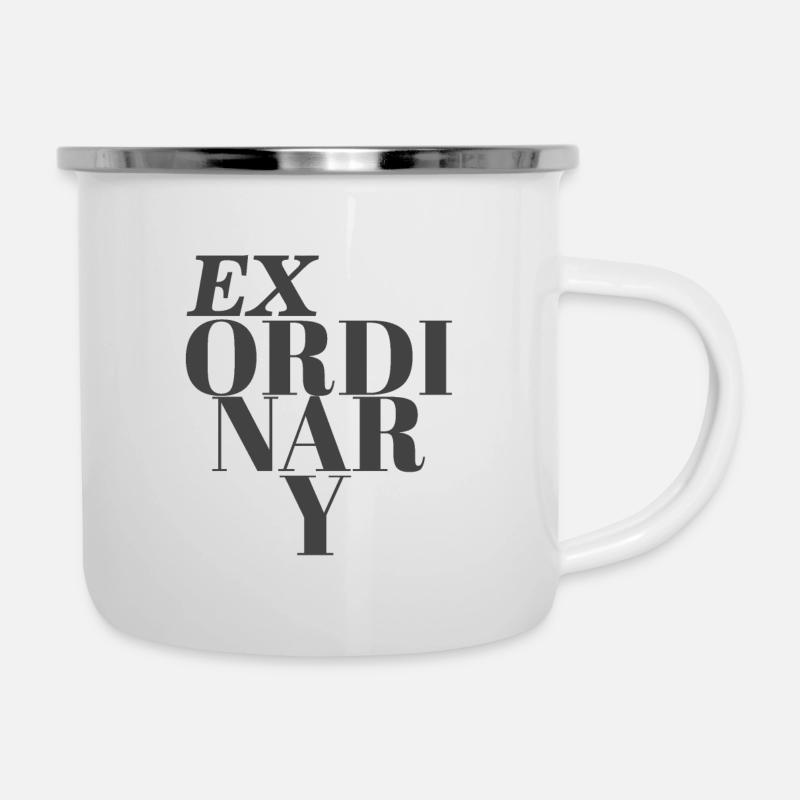 extraordinary - Camper Mug - white