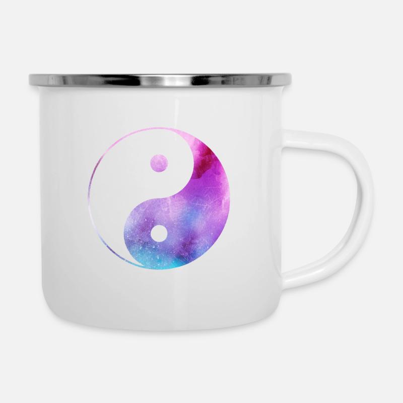 Yin Yang - Camper Mug - white
