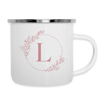Letter L - Camper Mug - white - Right