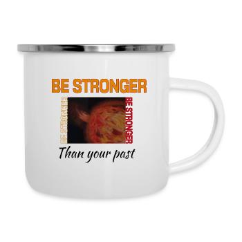 Solar storm central star - Camper Mug - white - Right