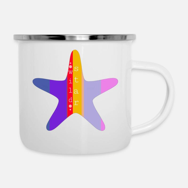 Be. Ocean - Tasse émaillée - blanc