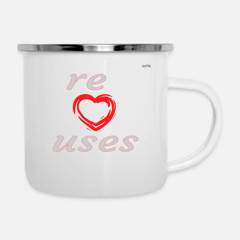 We are spouses - the right side - Camper Mug - white