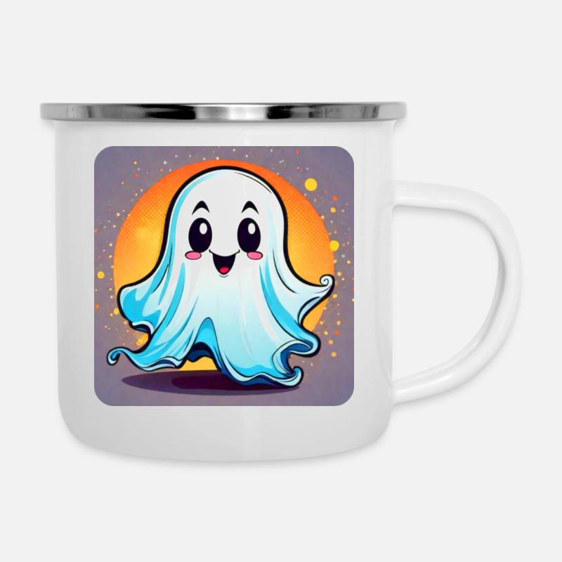 Mignon petit croquemitaine - Tasse émaillée - blanc