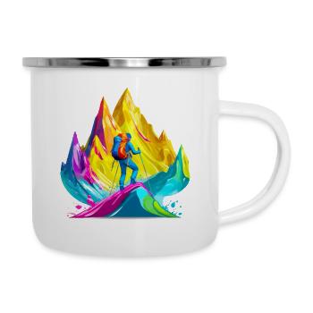 Hiking, mountaineering - Camper Mug - white - Right