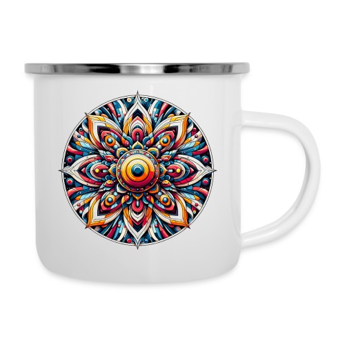 Kunterli - Colorful Mandala Artwork - Camper Mug