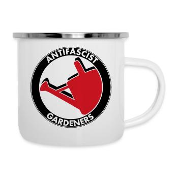 Antifascist Gardeners - Camper Mug - white - Right