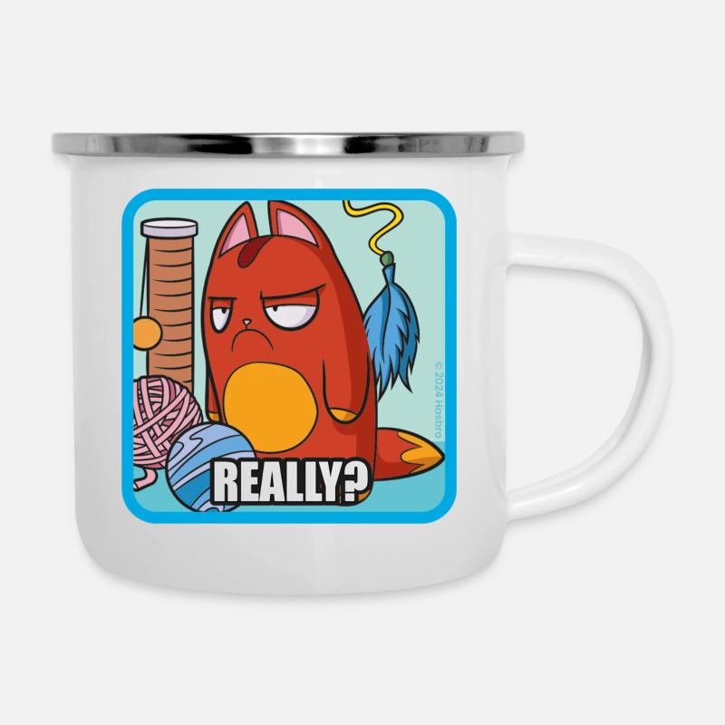 Lost Kitties Noperz Really? Meme - Camper Mug - white