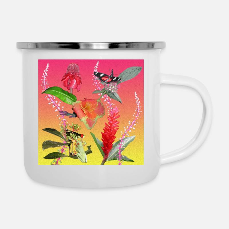 superclo3d.com Sandra Kuhl - Emaille-Tasse - Weiß