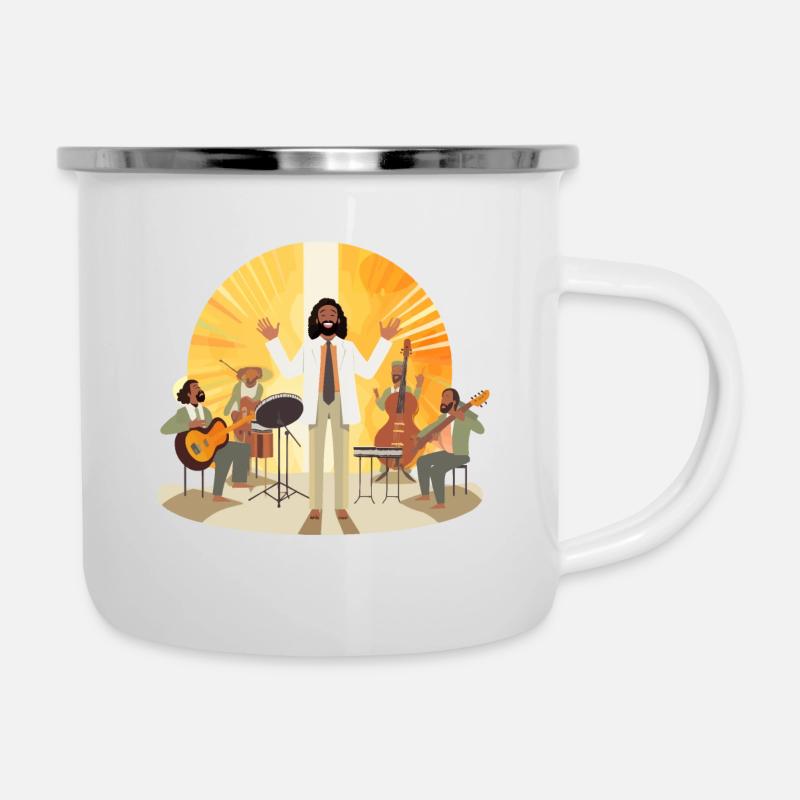Vibraphonic Savior - Camper Mug - white