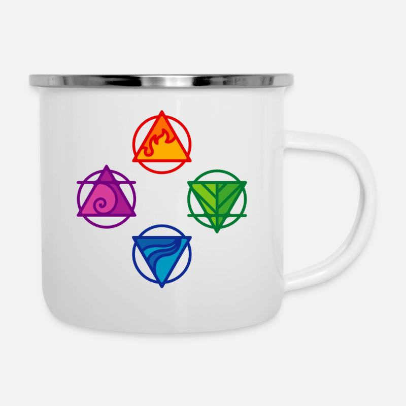 4 ELEMENTS - Camper Mug - white