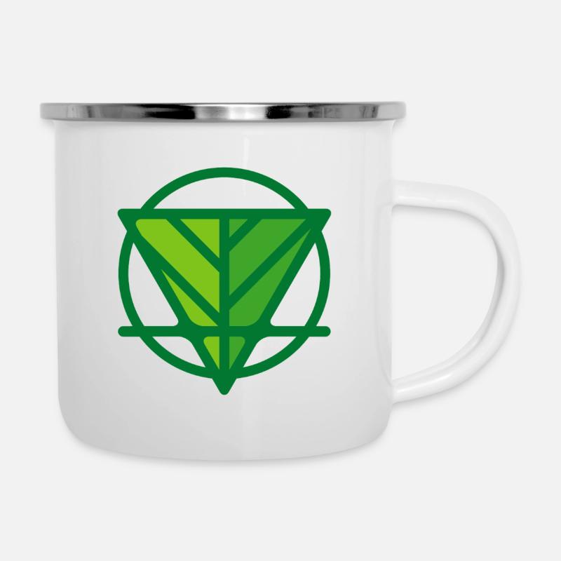 ÉLÉMENT TERRE - Tasse émaillée - blanc