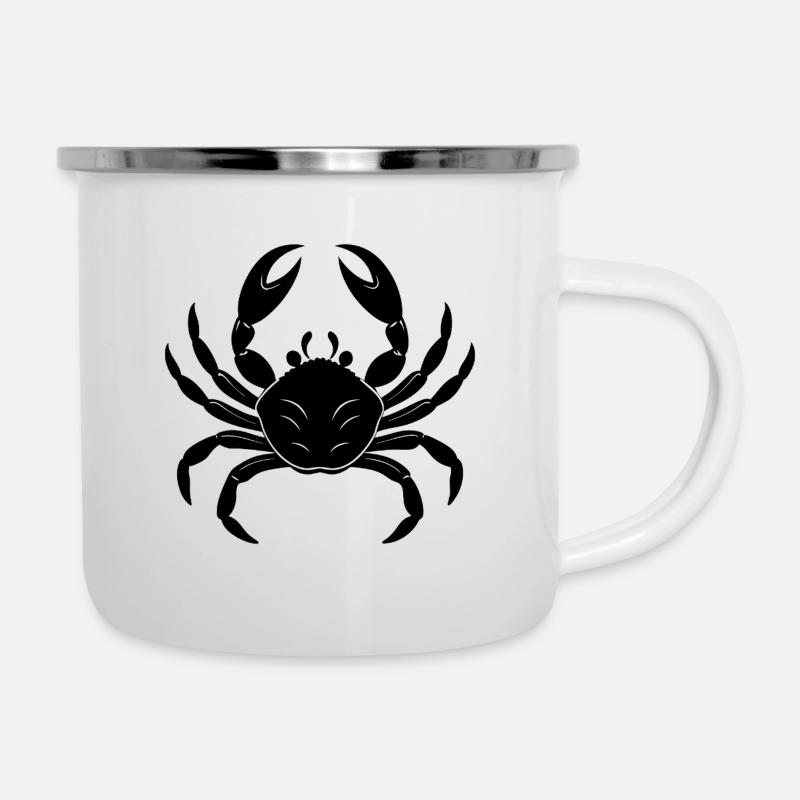 Crab - Camper Mug - white