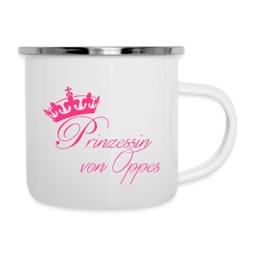 Bio-Babylatz Prinzessin von Oppes - Emaille-Tasse