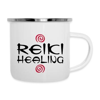 REIKI HEALING - Camper Mug - white - Right