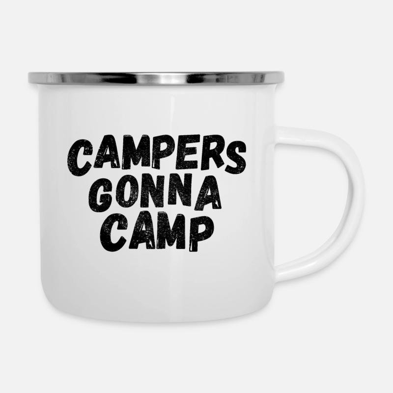 Campers going to camp! black - Camper Mug - white