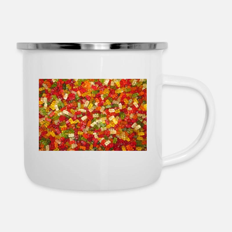 Gummy Bears (Landscape) - Camper Mug - white