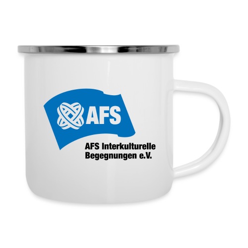 AFS-Logo - Emaille-Tasse
