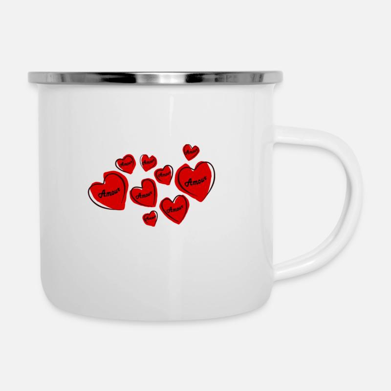 Amour love gift - Camper Mug - white